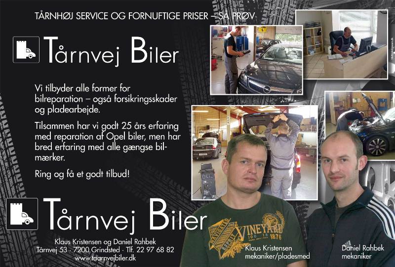 Trnvej Biler i Grindsted, byder dig velkommen til et autovrksted, med mekanikkere som bla. har 24 rs erfaring med Opel